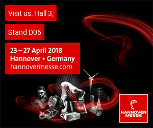 Wir nehmen an der Hannover Messe 2018 teil.