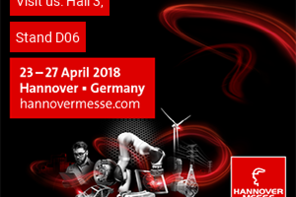 We are attending Hannover Messe 2018 Industry Fair..